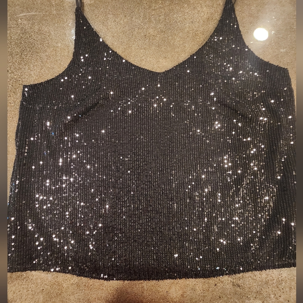 Banana Republic Factory Black Cami Size XL